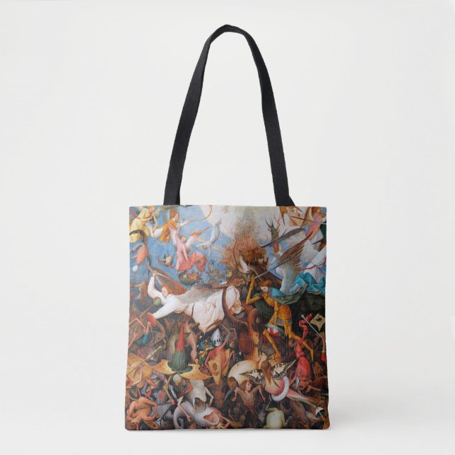 The Fall of the Rebel Angels, Pieter Bruegel Tote Bag (Front)