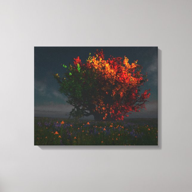 The Fall Spectrum Canvas Print (Front)