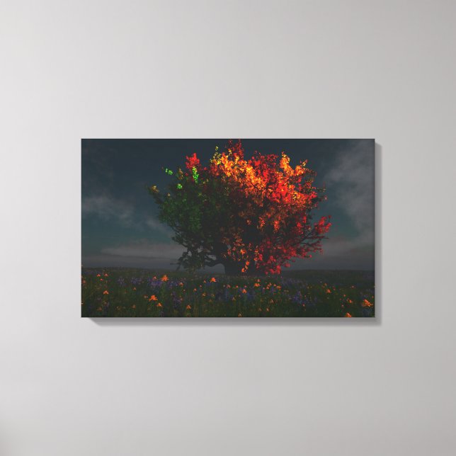 The Fall Spectrum Canvas Print (Front)