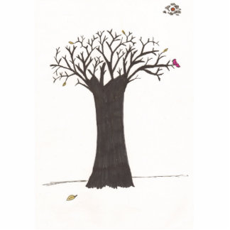 The fall  tree statuette