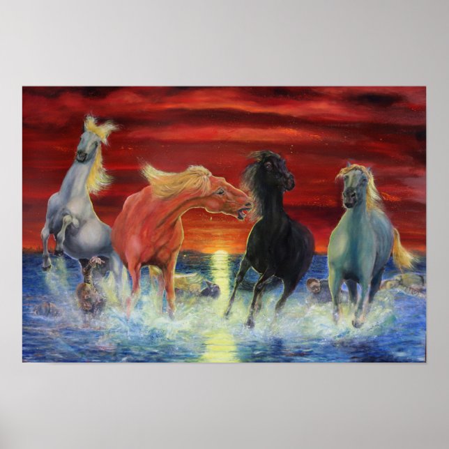 The Fallen Horsemen of the Apocalypse Poster (Front)