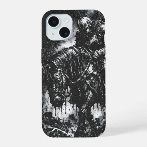The Fallen Knight by BurnsInHell iPhone 15 Case
