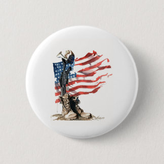 The Fallen Pinback Button