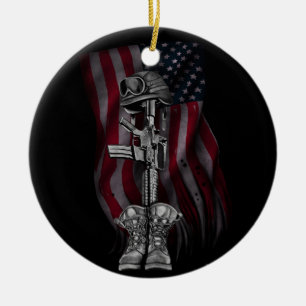 The Fallen Soldier Christmas Ornament