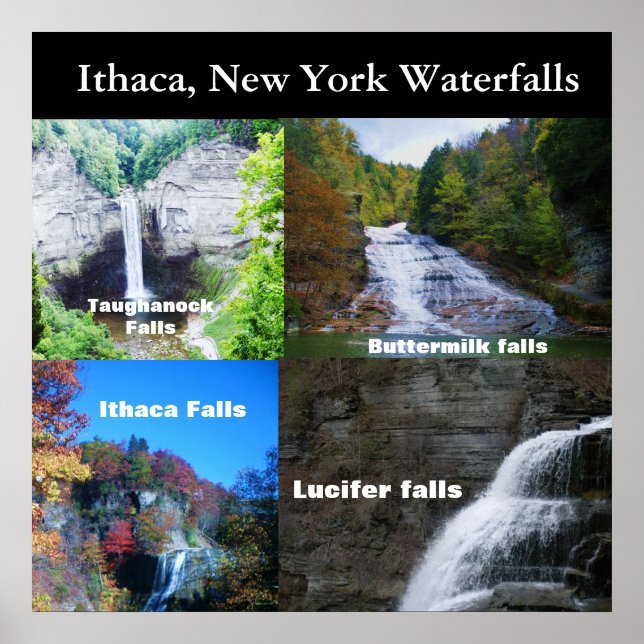 THE FALLS OF ITHACA NEW YORK  poster (Front)