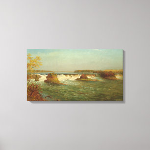 The Falls of Saint Anthony, c.1887 (oil on canvas) Canvas Print