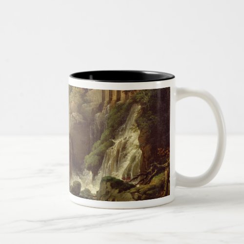The Falls of Tivoli Two_Tone Coffee Mug