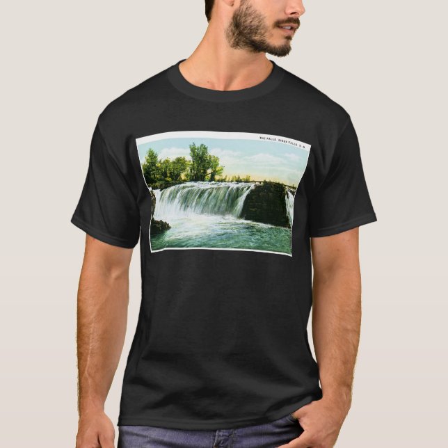 The Falls, Sioux Falls, South Dakota T-Shirt (Front)