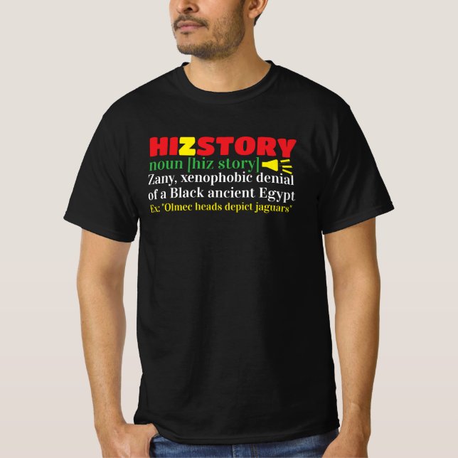 The falsification of African history T-Shirt (Front)