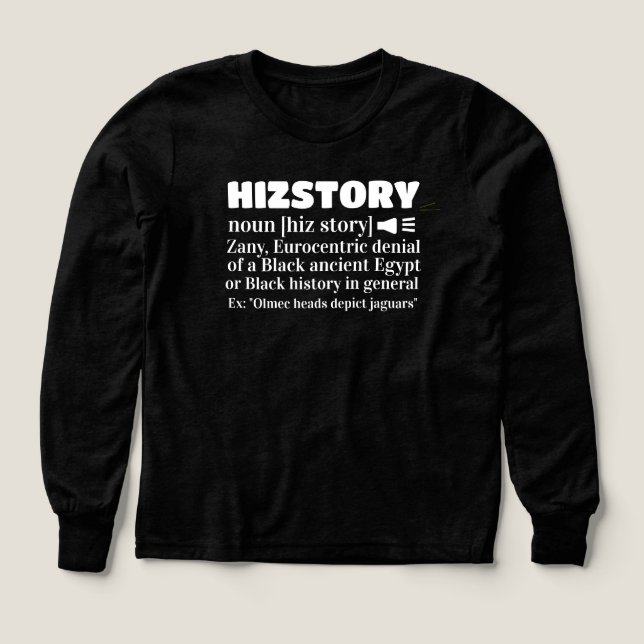 The falsification of African history Tri-Blend Shirts (Design Front)