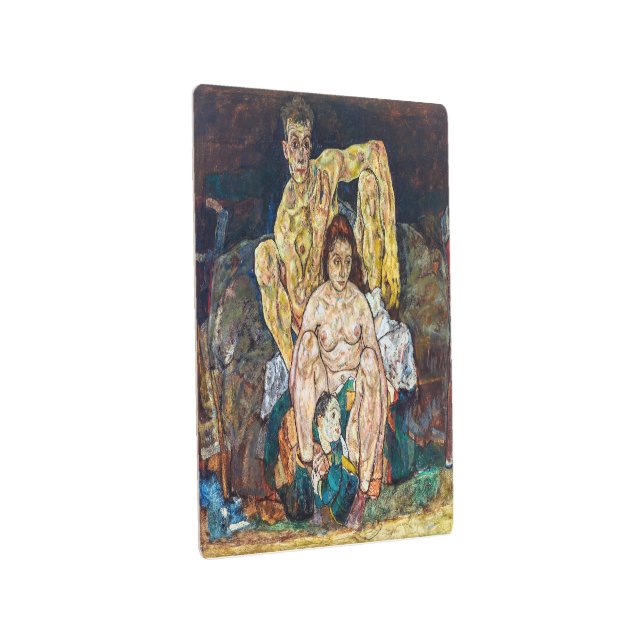 The Family | Egon Schiele | Metal Print (3/4)