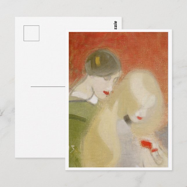 The Family Heirloom, Helene Schjerfbeck  Postcard (Front/Back)