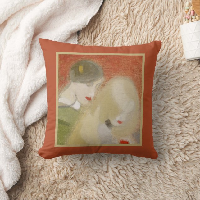The Family Heirloom, Helene Schjerfbeck  Throw Pillow (Blanket)