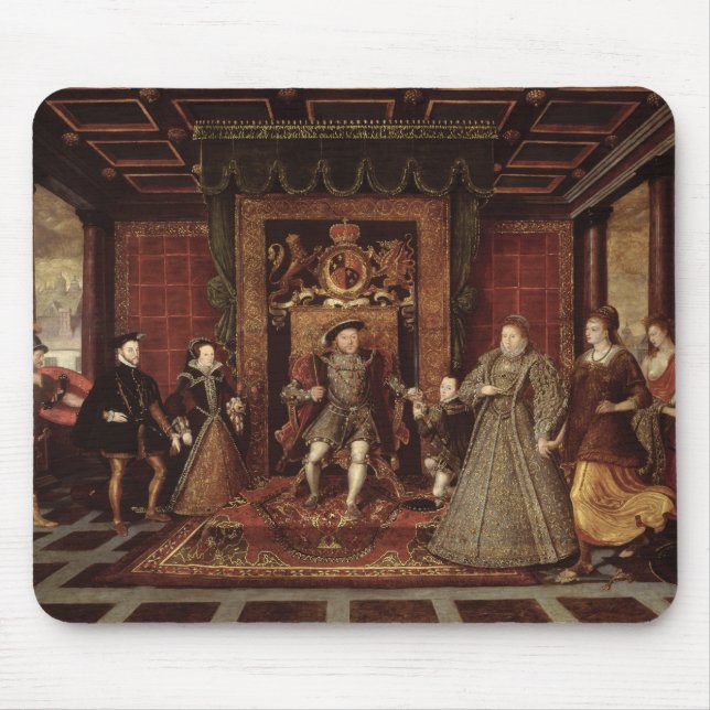 The Family of Henry VIII: Mouse Pad (Front)