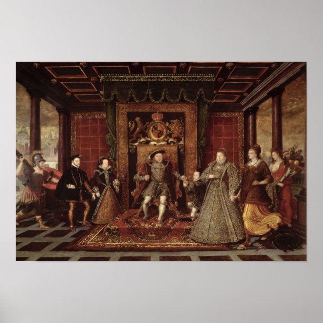 The Family of Henry VIII: Poster (Front)