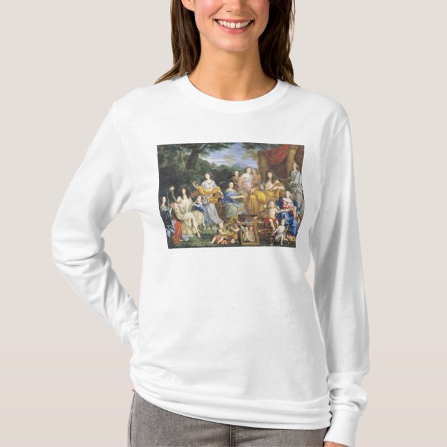 The Family of Louis XIV  1670 2 T-Shirt (Front)