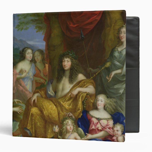 The Family of Louis XIV  1670 Binder (Front/Inside)