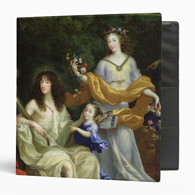 The Family of Louis XIV  1670 Binder (Front/Inside)