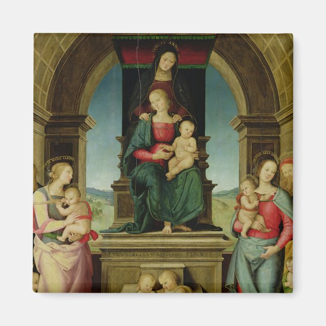 The Family of St. Anne, c.1507 Magnet (Front)