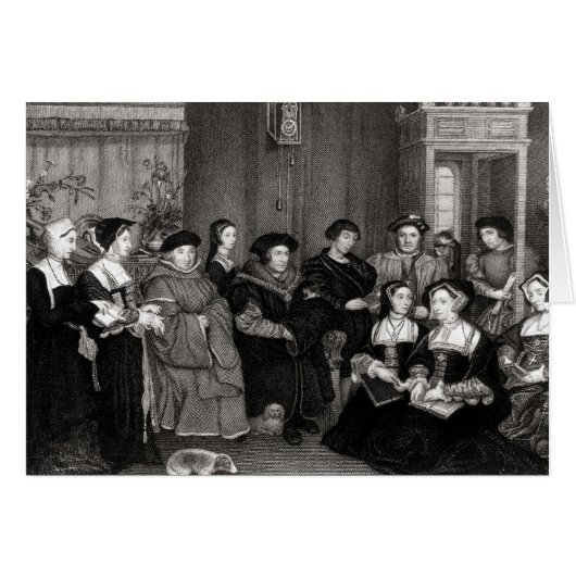 The Family of Thomas More Cards (Front Horizontal)