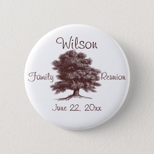 The Family Tree Pinback Button