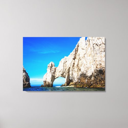 The Famous Arch In Cabo San Lucas Canvas Print