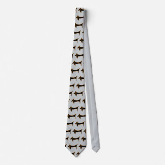The Famous Black Dachshund Neck Tie