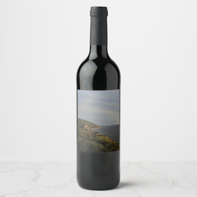 The Famous Cabot Trail Wine Label (Front)