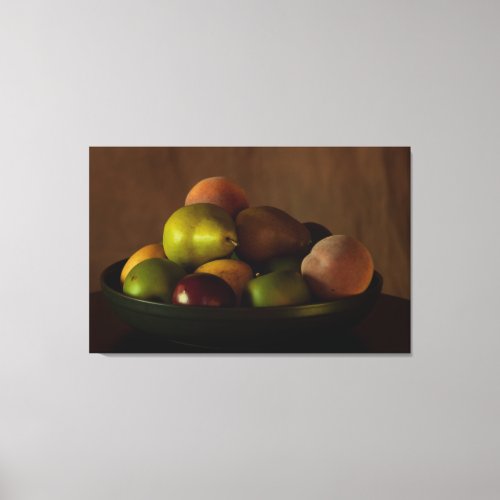 The Famous Fruit Bowl Canvas Print