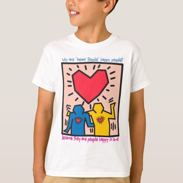 The Famous Heart People Dancing of Joy T-Shirt (Front)
