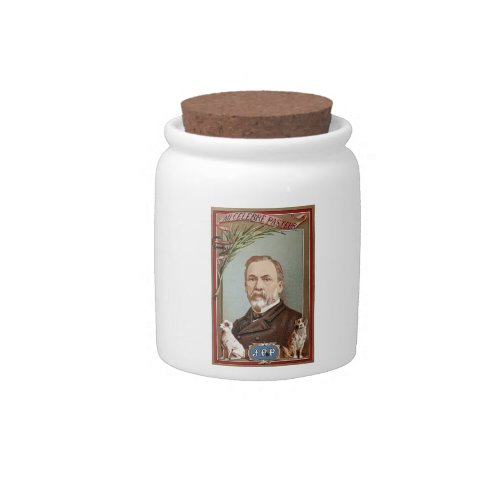 The Famous Louis Pasteur Portrait Historical Candy Jar