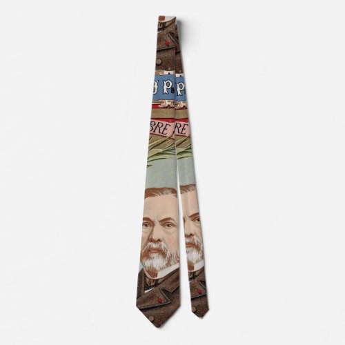 The Famous Louis Pasteur Portrait Historical Tie