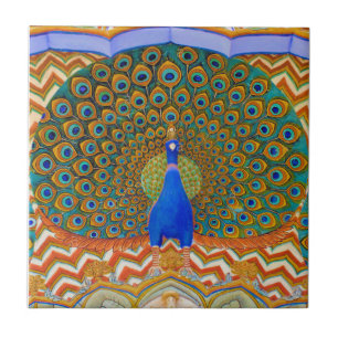 The Famous Peacock Gate Ceramic Tile