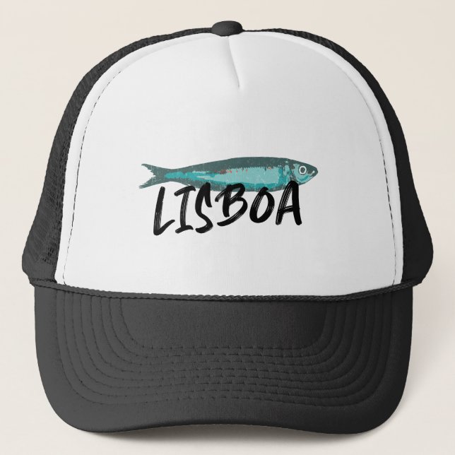 The famous sardine of the Lisbon Festival Trucker Hat (Front)