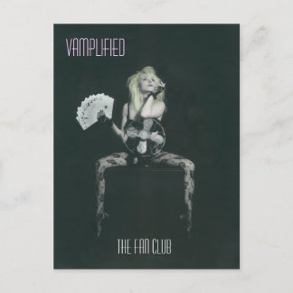 The Fan Club post card... Postcard