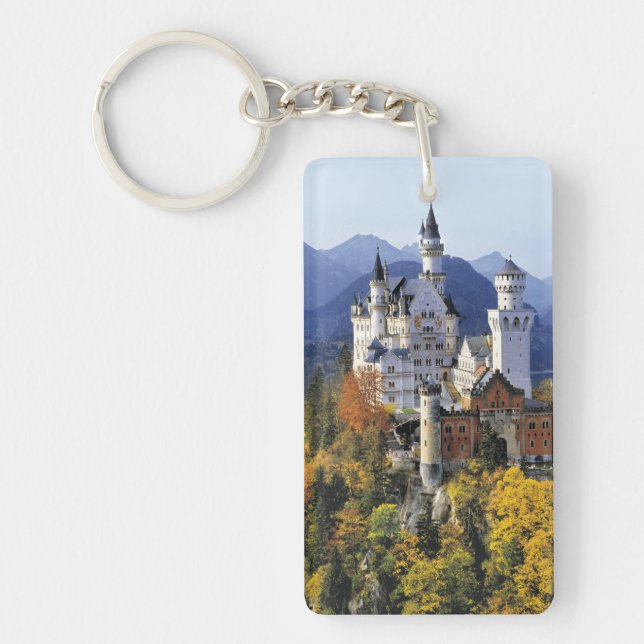 The fanciful Neuschwanstein is one of three Keychain (Front)