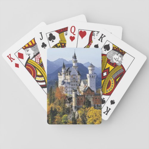 The fanciful Neuschwanstein is one of three Poker Cards