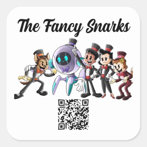 The Fancy Snarks _ Banner Sticker