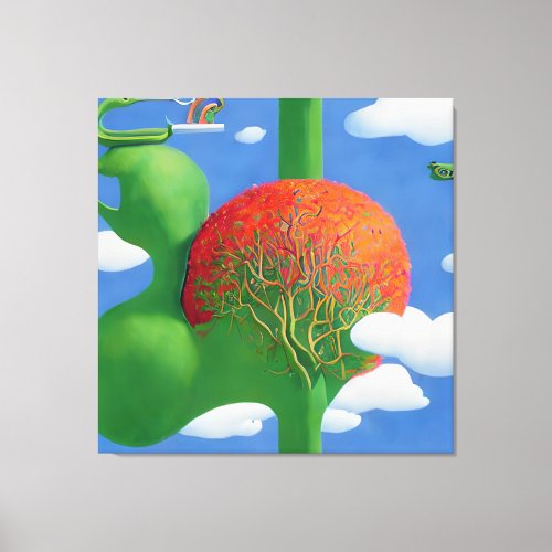 The Fantasia Forest Canvas Print