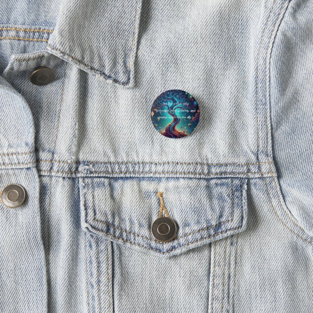 "The Fantastic Forest – Imaginary Journeys" Button (In Situ)