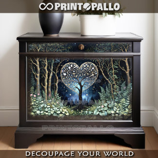 The Fantasy tree of Love in th Enchanted Garden - Tissue Paper