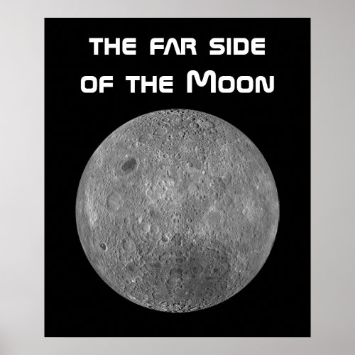 The Far Side Of The Moon Poster