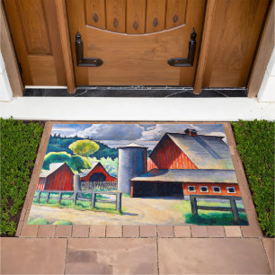 The Farm Kenjiro Nomura 1934 Doormat