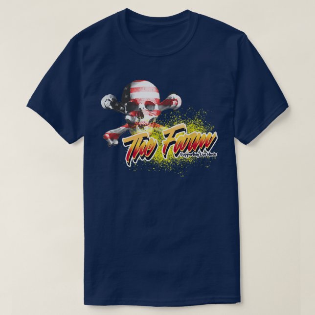 The Farm Liberty Missouri Usa Live Music Country R T-Shirt (Design Front)