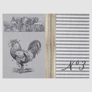 The Farm Ticking Tissue Paper