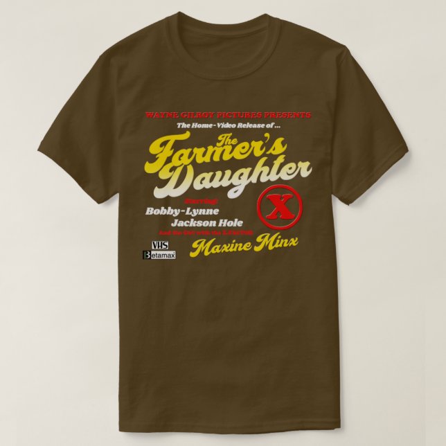 The Farmers Daughter from the X T-Shirt (Design Front)