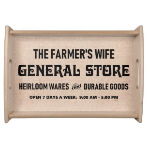 THE FARMER'S WIFE SERVING TRAY