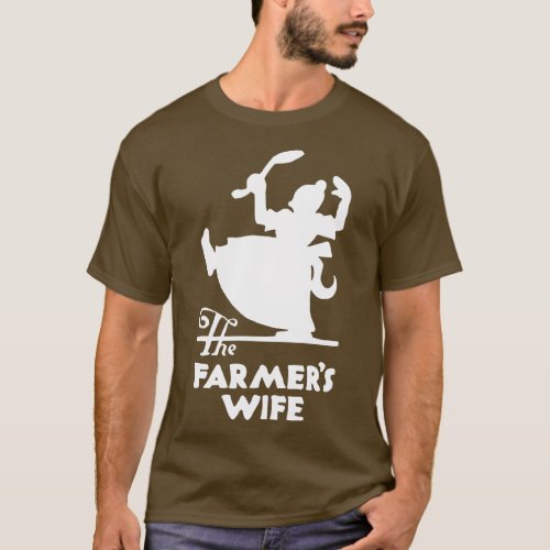 The Farmers Wife Vintage Restaurant Matchbook T_Shirt