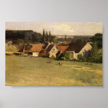 The Farmhouse Poster by EnKore at Zazzle