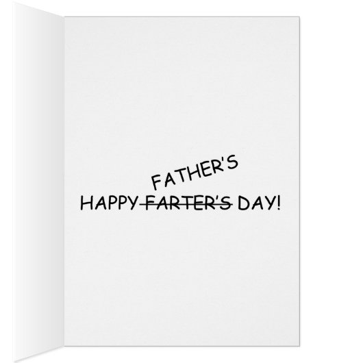 The Fartinator Happy Father's Day (Inside (Right))